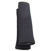 Black Plain Seat Belt Comfort Pads (Pairs)