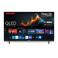 Telefunken 43" Smart TV QLED 4K Tizen-OS Frameless Soundbar
