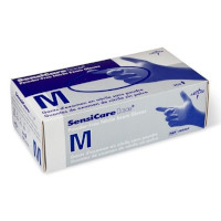SensiCare Ice Nitrile Gloves Powder Free Box of 200 Size Medium SensiCare Ice Nitrile Gloves Powder Free Box of 200 Size Medium