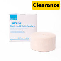 Blue Dot Tubular Bandage, Size C, 6.75cm x 10m - Elastic Support for Injuries and Strains