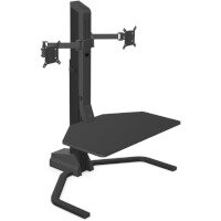 Xtend Sit-Stand Desk Converter for Dual Monitors Black Xtend Sit-Stand Desk Converter for Dual Monitors Black