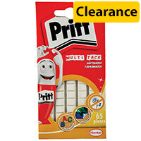 Pritt Multi Tack Squares White (Pack of 1560) 1444963