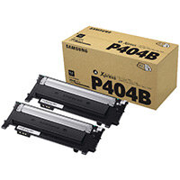 Samsung CLT-P404B Black Standard Yield Toner Cartridges Pack of 2 SU364A Samsung CLT-P404B Black Standard Yield Toner Cartridges Pack of 2 SU364A