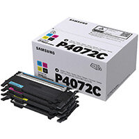 Samsung CLT-P4072C CYMK Toner Cartridges Pack of 4 SU382A Samsung CLT-P4072C CYMK Toner Cartridges Pack of 4 SU382A