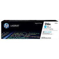 HP 216A LaserJet Toner Cartridge Cyan W2411A HP 216A LaserJet Toner Cartridge Cyan W2411A