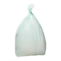Jantex Pack of 200 Medium Duty Green Bin Bags 80Ltr