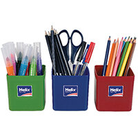 Helix Pencil Pots Assorted Pack of 12 753810