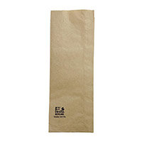 Fiesta Recyclable Baguette/Panini Paper Bags 300x110x60mm ( 1000 Pack)
