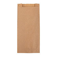 Fiesta Recyclable Baguette/Panini Paper Bags 250x110x45mm ( 1000 Pack)
