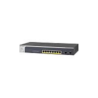 Netgear ProSafe GS510TPP 8 Ports Manageable Layer 3 Switch 8 x Gigabit Ethernet Network 2 x Gigabit Ethernet Expansion Slot Modular Twisted Pair Optical Fiber