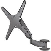 Manhattan TV & Monitor Mount, Wall, Spring Arm, 1 screen, Screen Sizes: 21-55", Black, VESA 75x75 to 400x400mm, Max 30kg, LFD, Height Adjustable Swivel Arm, Lifetime Warranty, 30 kg, 53.3 cm (21"), 152.4 cm (60"), 75 x 75 mm, 400 x 400 mm, Black Manhattan TV & Monitor Mount, Wall, Spring Arm, 1 screen, Screen Sizes: 21-55", Black, VESA 75x75 to 400x400mm, Max 30kg, LFD, Height Adjustable Swivel Arm, Lifetime Warranty, 30 kg, 53.3 cm (21"), 152.4 cm (60"), 75 x 75 mm, 400 x 400 mm, Black