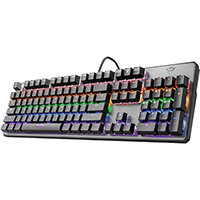 Trust GXT 865 Asta, Wired, USB, Mechanical, QWERTY, RGB LED, Black Trust GXT 865 Asta, Wired, USB, Mechanical, QWERTY, RGB LED, Black
