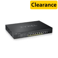 Zyxel XS1930-12HP 12-Port Smart Network Switch - Rack-Mountable, High-Performance for Business Networking
