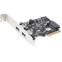 StarTech.com 2-Port USB PCIe Card with 10Gbps/port - USB 3.1/3.2 Gen 2 Type-A PCI Express 3.0 x2 Host Controller Expansion Card - Add-On Adapter Card - Full/Low Profile - Windows & Linux, PCIe, USB 3.2 Gen 2 (3.1 Gen 2), Full-height / Low-profile, PCIe 3.
