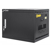 Manhattan Charging Cabinet via USB-C x16 Devices, Desktop (& Wall Mountable), Power Delivery 65W per port (1040W total), UVC Disinfecting LEDs, Suitable for Laptops (up to 15.6")/Tablets, Bays 380x30x280mm,Device charging cables not included,Lockable, UK Manhattan Charging Cabinet via USB-C x16 Devices, Desktop (& Wall Mountable), Power Delivery 65W per port (1040W total), UVC Disinfecting LEDs, Suitable for Laptops (up to 15.6")/Tablets, Bays 380x30x280mm,Device charging cables not included,Lockable, UK