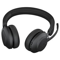 Jabra Evolve2 65 - Wireless Computer Headset Using USB-A dongle and Bluetooth - UC-Certified