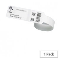 Zebra 10031289K wristband White Hospital wristband