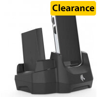 Zebra CRD-TC5X-2SETH-02 charging station organizer Freestanding Plastic Black