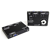 StarTech.com Long Range VGA over Cat5 Video Extender 300m / 950 ft – 1920x1080, VGA, 1920 x 1080 pixels, Black, 300 m, 23 x 140 x 23 mm, 88 mm StarTech.com Long Range VGA over Cat5 Video Extender 300m / 950 ft – 1920x1080, VGA, 1920 x 1080 pixels, Black, 300 m, 23 x 140 x 23 mm, 88 mm