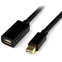 StarTech.com Mini DisplayPort Extension Cable M/F - 3 ft. - 4k, 0.9 m, Mini DisplayPort, Mini DisplayPort, Male, Female, 4096 x 2160 pixels StarTech.com Mini DisplayPort Extension Cable M/F - 3 ft. - 4k, 0.9 m, Mini DisplayPort, Mini DisplayPort, Male, Female, 4096 x 2160 pixels