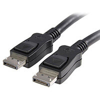 StarTech.com DisplayPort 1.2 Cable with Latches - Certified, 3m, 3 m, DisplayPort, DisplayPort, Male, Male, 4096 x 2160 pixels StarTech.com DisplayPort 1.2 Cable with Latches - Certified, 3m, 3 m, DisplayPort, DisplayPort, Male, Male, 4096 x 2160 pixels