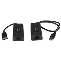 StarTech.com 1 Port USB over Cat5 / Cat6 Ethernet Extender - up to 131ft (40m), Network transmitter & receiver, 40 m, 12 Mbit/s, Cat5,Cat6, Black, CE, FCC, REACH StarTech.com 1 Port USB over Cat5 / Cat6 Ethernet Extender - up to 131ft (40m), Network transmitter & receiver, 40 m, 12 Mbit/s, Cat5,Cat6, Black, CE, FCC, REACH