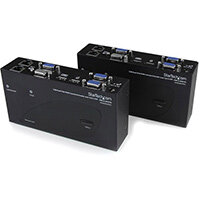 StarTech.com USB Dual VGA over Cat5 KVM Console Extender - 650 ft / 200m, 80 mm, 155 mm, 40 mm, 535 g, 239 mm, 367 mm StarTech.com USB Dual VGA over Cat5 KVM Console Extender - 650 ft / 200m, 80 mm, 155 mm, 40 mm, 535 g, 239 mm, 367 mm