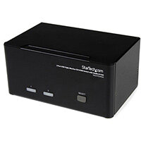 StarTech.com 2 Port Triple Monitor DVI USB KVM Switch with Audio & USB 2.0 Hub, 1920 x 1200 pixels, 18 W, Black StarTech.com 2 Port Triple Monitor DVI USB KVM Switch with Audio & USB 2.0 Hub, 1920 x 1200 pixels, 18 W, Black