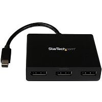 StarTech Mini DisplayPort to DisplayPort Multi Monitor Splitter Hub 3-Port MST - Resolution up to 3840 × 2160