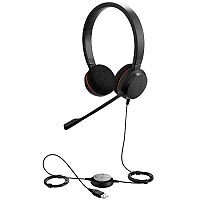 Jabra Evolve 20 Wired Stereo Headset – USB-A – Microsoft Teams Certified