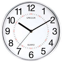 Unilux Aria Clock Metal Grey 400094280