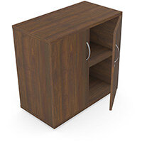 Low Cupboard with Lockable Doors & Adjustable Shelf W800xD420xH770mm 18mm Panel Dark Walnut - Universal Storage Can Be Used Alone Or Accompany The Switch Komo or Ashford Ranges Low Cupboard with Lockable Doors & Adjustable Shelf W800xD420xH770mm 18mm Panel Dark Walnut - Universal Storage Can Be Used Alone Or Accompany The Switch Komo or Ashford Ranges