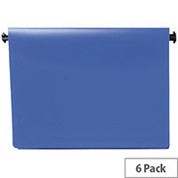 Q-Connect Printout Binder 395x305mm Blue Pack of 6 KF11021 Q-Connect Printout Binder 395x305mm Blue Pack of 6 KF11021