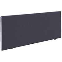 First Desk Mounted Office Desk Screen H400 x W1800 Special Black KF74843 First Desk Mounted Office Desk Screen H400 x W1800 Special Black KF74843