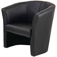 First Tub Chair Black KF74899