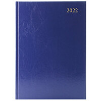 Desk Diary Day Per Page Appointments A4 Blue 2022 KFA41ABU22 Desk Diary Day Per Page Appointments A4 Blue 2022 KFA41ABU22