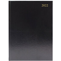 Desk Diary Day Per Page A4 Black 2022 KFA41BK22 Desk Diary Day Per Page A4 Black 2022 KFA41BK22