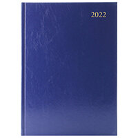 Desk Diary Day Per Page A4 Blue 2022 KFA41BU22 Desk Diary Day Per Page A4 Blue 2022 KFA41BU22