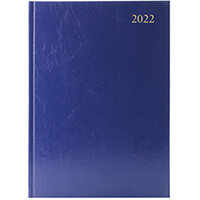 Desk Diary Week To View A4 Blue 2022 KFA43BU22 Desk Diary Week To View A4 Blue 2022 KFA43BU22