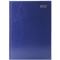 Desk Diary Day Per Page Appointments A5 Blue 2022 KFA51ABU22 Desk Diary Day Per Page Appointments A5 Blue 2022 KFA51ABU22