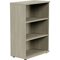 Medium Bookcase 1130mm High With Adjustable Shelves & Floor Leveller Feet Arctic Oak - Universal Storage Can Be Used Alone Or Accompany The Switch, Komo or Ashford Ranges Medium Bookcase 1130mm High With Adjustable Shelves & Floor Leveller Feet Arctic Oak - Universal Storage Can Be Used Alone Or Accompany The Switch, Komo or Ashford Ranges