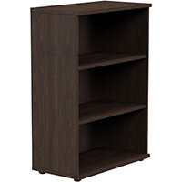 Medium Bookcase 1130mm High With Adjustable Shelves & Floor Leveller Feet Dark Walnut - Universal Storage Can Be Used Alone Or Accompany The Switch, Komo or Ashford Ranges Medium Bookcase 1130mm High With Adjustable Shelves & Floor Leveller Feet Dark Walnut - Universal Storage Can Be Used Alone Or Accompany The Switch, Komo or Ashford Ranges