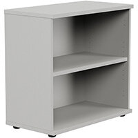 Low Bookcase With Adjustable Shelves & Floor-leveller Feet W800xD420xH770mm Grey - Universal Storage Can Be Used Alone Or Accompany The Switch, Komo or Ashford Ranges Low Bookcase With Adjustable Shelves & Floor-leveller Feet W800xD420xH770mm Grey - Universal Storage Can Be Used Alone Or Accompany The Switch, Komo or Ashford Ranges