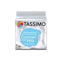 Tassimo Milk Creamer 344g 16 Pod Pack x5 Pack of 80 4041522 Tassimo Milk Creamer 344g 16 Pod Pack x5 Pack of 80 4041522
