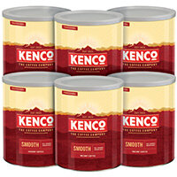 Kenco Smooth Case Deal 750g Pack of 6 4032075 Kenco Smooth Case Deal 750g Pack of 6 4032075