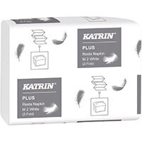 Katrin Resta Napkin M2 2-Ply White 140 Sheet Pack of 15 31474 Katrin Resta Napkin M2 2-Ply White 140 Sheet Pack of 15 31474