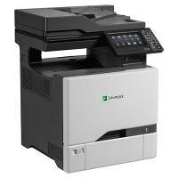 Lexmark CX725DE A4 Colour Laser 4-in-1 Multifunction Printer - Print, Copy, Scan, Fax - 47ppm, 2400x600dpi, 650 Sheets - USB, Network, Wi-Fi - Colour: Grey & Black Lexmark CX725DE A4 Colour Laser 4-in-1 Multifunction Printer - Print, Copy, Scan, Fax - 47ppm, 2400x600dpi, 650 Sheets - USB, Network, Wi-Fi - Colour: Grey & Black