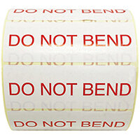 Do Not Bend Thermal Transfer Labels 101mm x 36mm 1000 Per Roll MA07626 Do Not Bend Thermal Transfer Labels 101mm x 36mm 1000 Per Roll MA07626