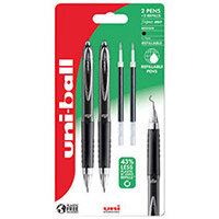 Uni-Ball 207 Gel RT Rollerball Twin Pack Plus 2 Refill Black 238212445 Uni-Ball 207 Gel RT Rollerball Twin Pack Plus 2 Refill Black 238212445