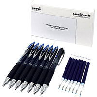 Uni-Ball Signo UMN-207 7 Pen/7 Refill Pack Blue Pack of 14 238212463 Uni-Ball Signo UMN-207 7 Pen/7 Refill Pack Blue Pack of 14 238212463